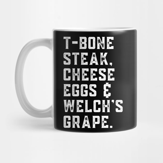 T-Bone Steak, Cheese Eggs, Welch's Grape - Lyric by UrbanLifeApparel